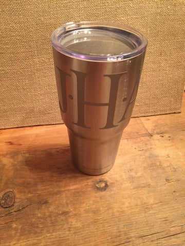 Personalized Stainless Steel Tumbler (30 oz) - Sweet as Jelly