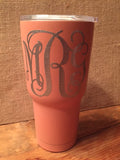 Personalized Stainless Steel Powdered Coated Tumbler (30 oz.) - Sweet as Jelly