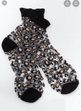 Cheetah mesh fancy socks