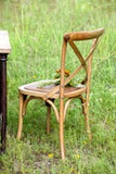 Wooden Cross Back Chair - Sweet as Jelly