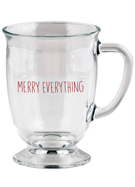 Merry Everything Glass Mug
